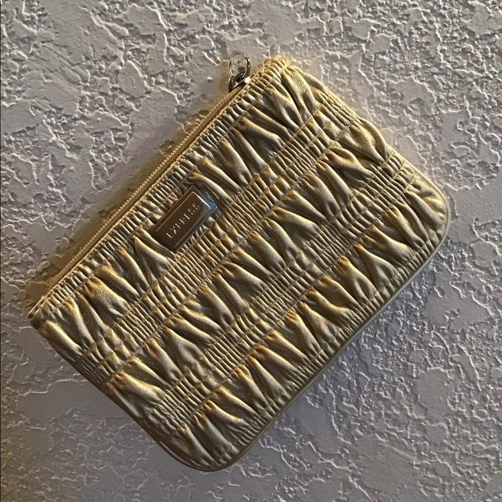 Gold wristlet by express